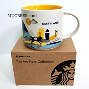 Starbucks 2016 Maryland You Are Here Ceramic Mug 14 Fl Oz