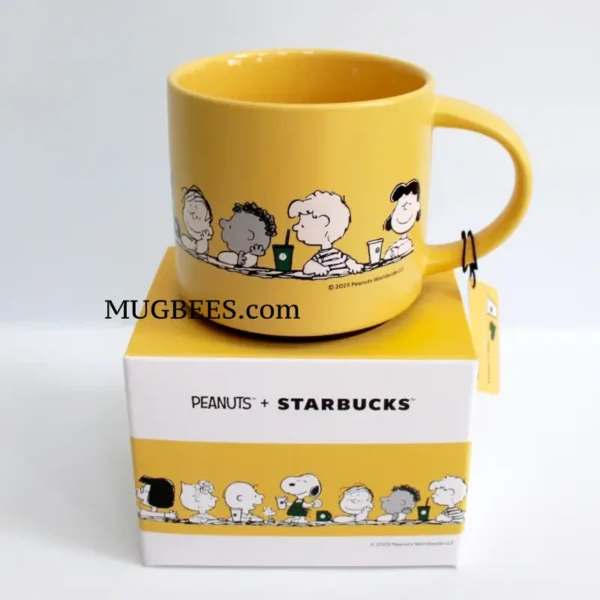 Starbucks X Peanuts 2025 Snoopy Woodstock Love Acrylic Cold Cup Tumbler – 24 Oz – Multi-Color