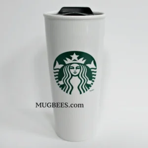 Starbucks 2014 Classic Siren Logo Ceramic Tumbler 16 Fl Oz