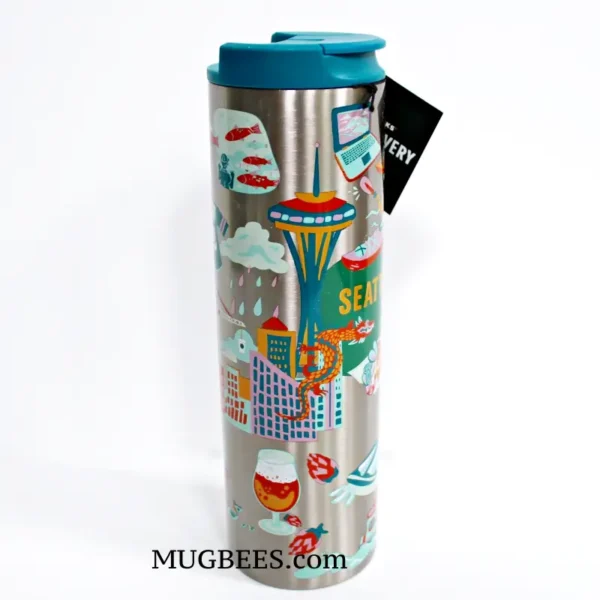 Starbucks Seattle Discovery Series Stainless Steel Tumbler 16 Fl Oz - Image 2