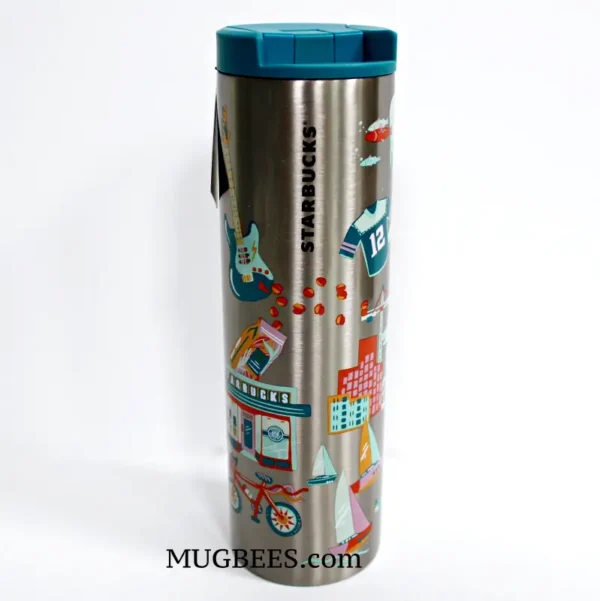 Starbucks Seattle Discovery Series Stainless Steel Tumbler 16 Fl Oz - Image 3