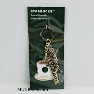 Starbucks Holiday 2025 Coffee Person Enamel Keychain