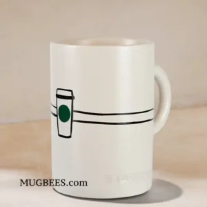 Starbucks 2006 Coffee for All White Hug Mug Ceramic 16 Fl Oz