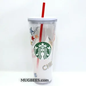 Starbucks 2020 Back to School Retro Graffiti Cold Cup Tumbler 24 Fl Oz