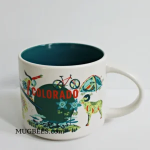 Starbucks Colorado Discovery Series Ceramic Cup Mug 14 Fl Oz