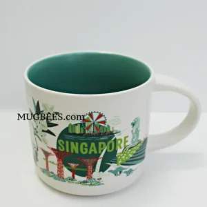 Starbucks Singapore Discovery Series Ceramic Cup Mug 14 Fl Oz