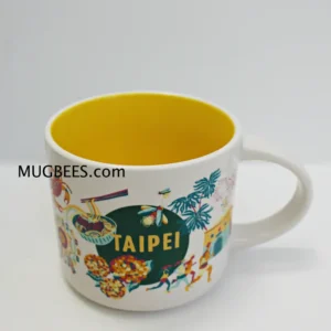 Starbucks Taipei Discovery Series Ceramic Cup Mug 14 Fl Oz