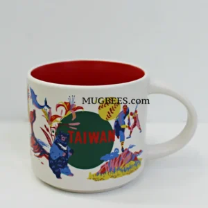 Starbucks Taiwan Discovery Series Ceramic Cup Mug 14 Fl Oz
